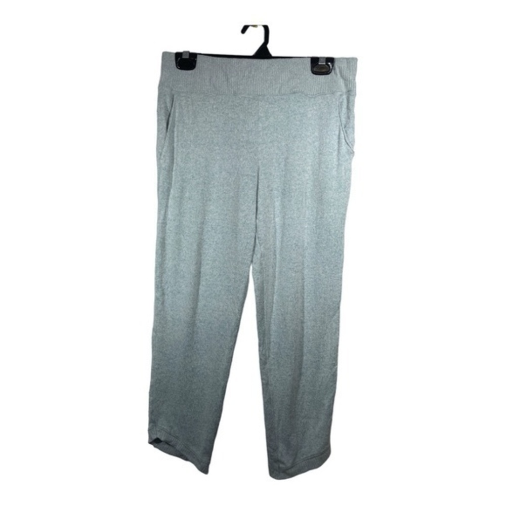 Joe Fresh Active Womens Lounge Pants Baby Blue Terry Elestic Waist Soft Size M
